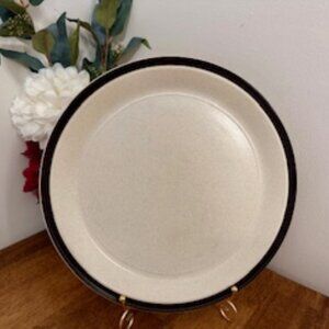 Vintage Doverstone Staffordshire Heather Pattern Serving Plate – 32 cm Stoneware